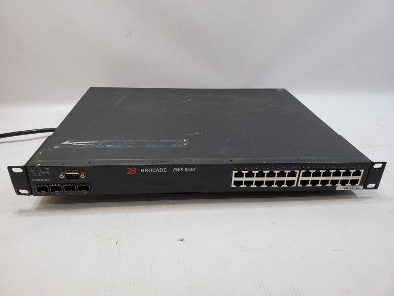 BROCADE FASTIRON FWS624-POE 20-PORTS 10/100 Mbps PoE + 4X SFP (