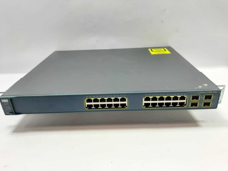 Cisco WS-C3560G-24TS-S 3560G 24 Port Gigabit Switch, FACTORY RESET ~