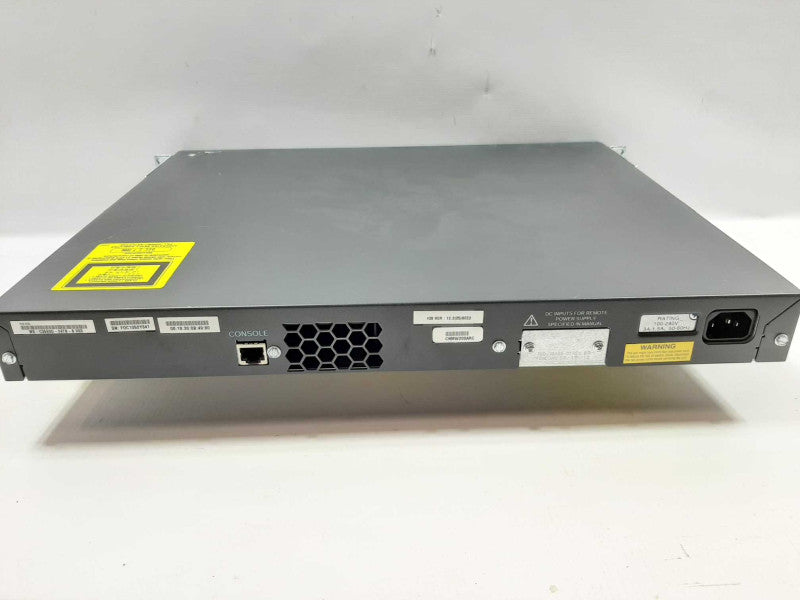 Cisco WS-C3560G-24TS-S 3560G 24 Port Gigabit Switch, FACTORY RESET ~