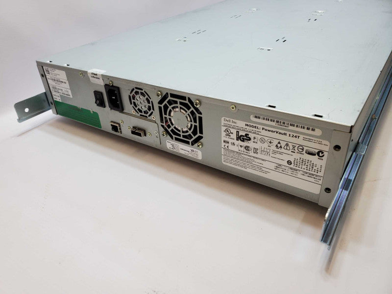 DELL POWERVAULT 124T LTO-3 LVD ULTRIUM 2U TAPE AUTOLOADER UH301 (