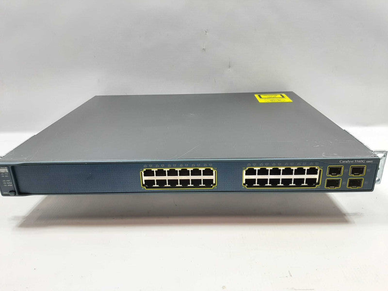Cisco WS-C3560G-24TS-S Port Gigabit Switch, FACTORY RESET ~