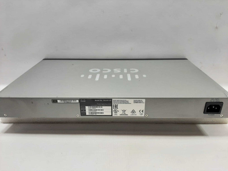 Cisco SG200-50 48-Port Gigabit Ethernet 2x GbE, FACTORY RESET ~
