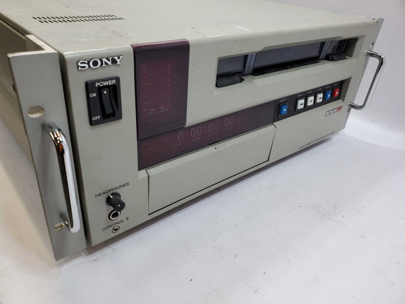 Sony BetaCam UVW-1800 SP VideoCassette Recorder Edit Component Play Deck (