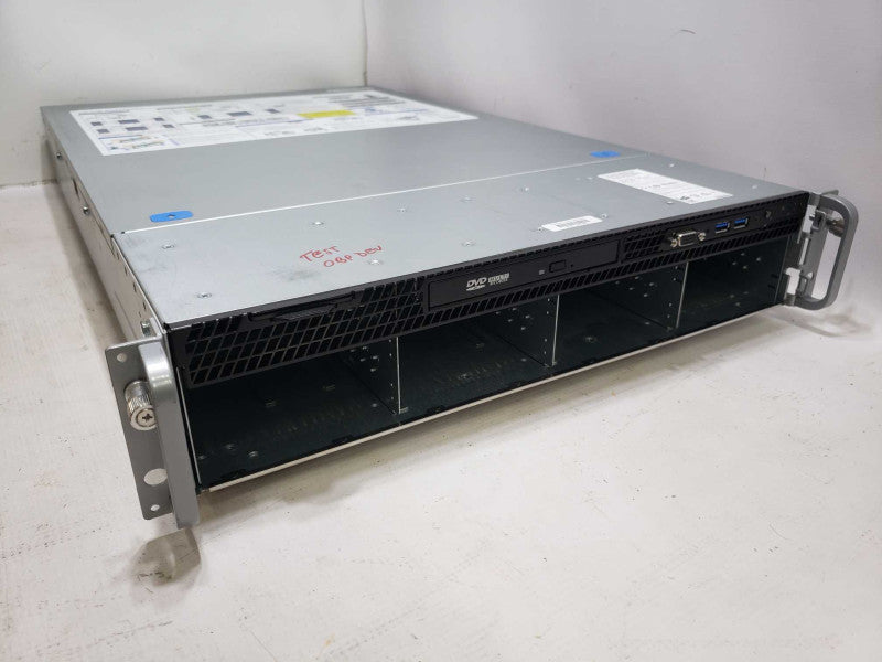 IntelÂ® Server System R2308WTTYSR No CPU No RAM Unknown RAID Dual 1100W PSU [