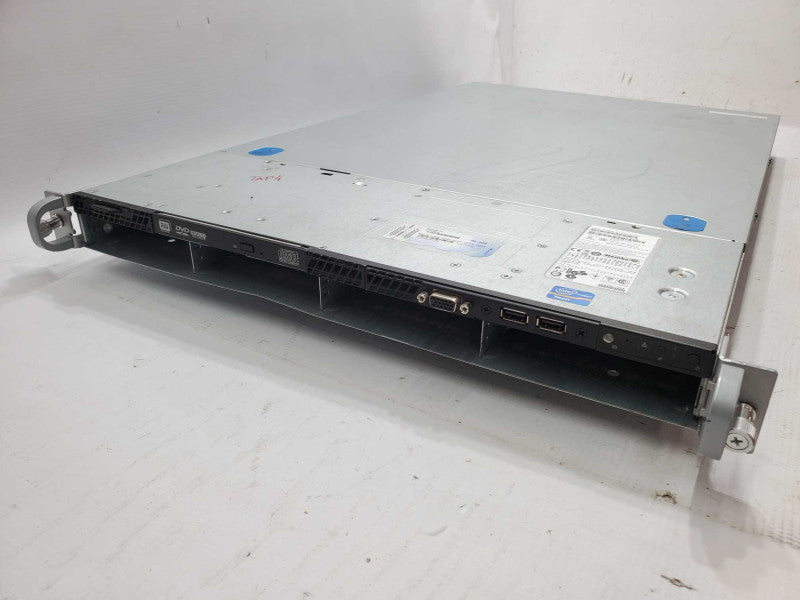 Intel S2600GZ, E5-2620 2.0GHz 8GB DDR3, Intel Embedded Server RAID II |