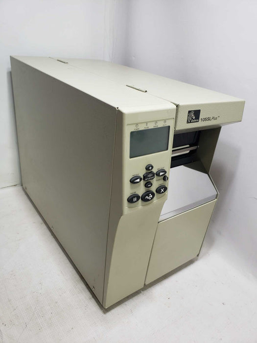 Zebra 105SL Plus Serial Industrial Barcode Label Printer [