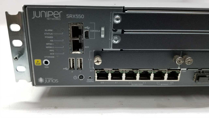 Juniper SRX550 Gateway Security Appliance / factory reset #