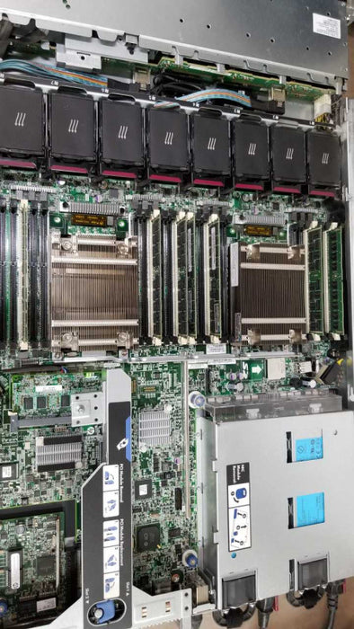 HP Proliant DL360p Gen8 2x Xeon E5-2640 @ 2.50ghz / 80gb ram / P420i Ctrl #