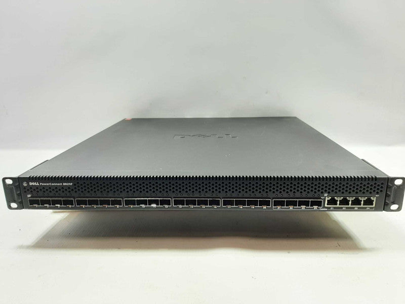 Dell POWERCONNECT 8024F 24-Port 10G SFP+ 4x Combo Ports Layer 3 Switch, 2xPSUs ~