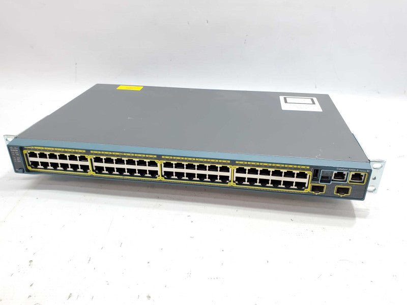 Cisco WS-C2960S-48TS-S V07 48-Port Gigabit PoE Managed Switch |