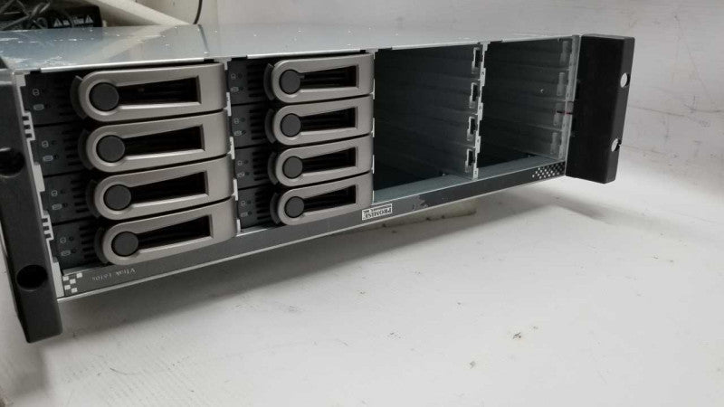 vtrak e610s 16x 3.5\\" SAS storage array / 2x PSUs / 2x Controllers #