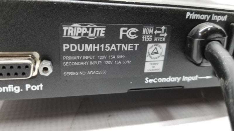 Tripplite PDUMH15ATNET Power Distribution Unit Single-Phase Switched Strip #