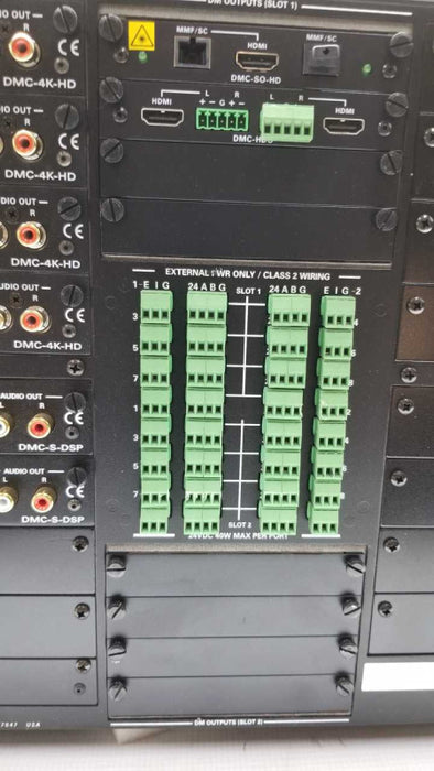 Crestron Universal Digital Media Switcher, Black 4x DMC-S-DSL  / 2x dmc-s-dsp #