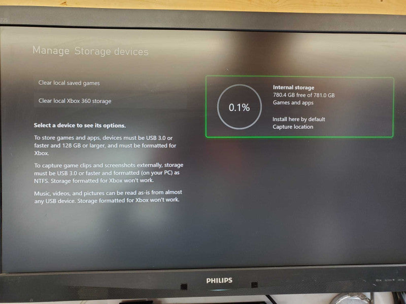 Xbox One X 750GB No Controller (