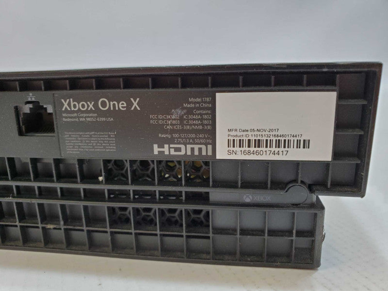 Xbox One X 750GB No Controller (