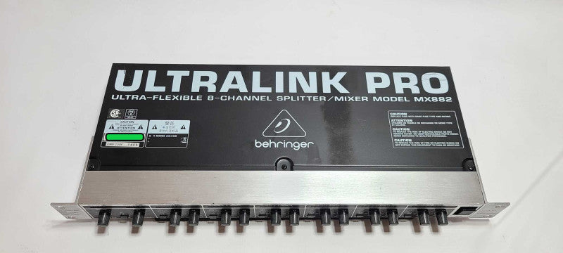 Behringer ULTRALINK PRO Model MX882 Ultra Flexible 8-Channel Splitter/Mixer $