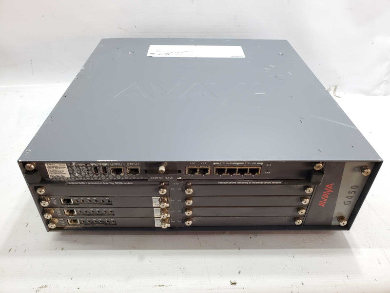 Avaya G450 Media Gateway 2x PSU |