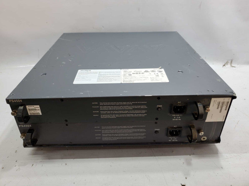 Avaya G450 Media Gateway 2x PSU |