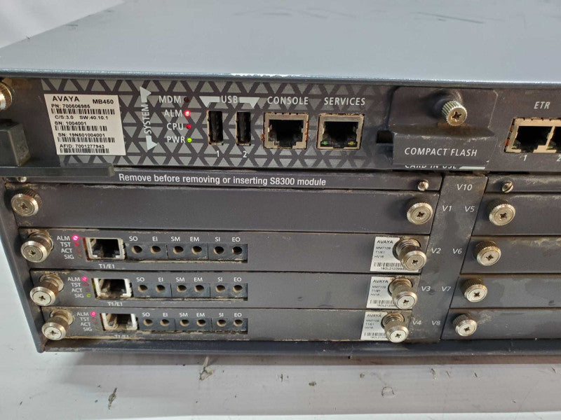 Avaya G450 Media Gateway 2x PSU |