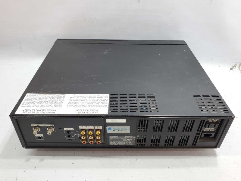 SONY SLV-757UC Hi-Fi VCR |