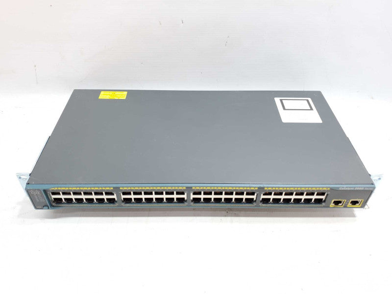 Cisco WS-C2960-48TT-L V10 PoE Gigabit Switch |