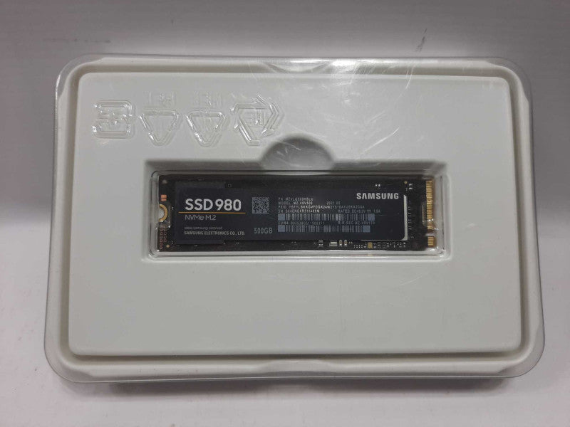 SAMSUNG 980 500GB PCIe 3.0 x4 NVMe SSD M.2 Internal Solid State Drive Open Box ~