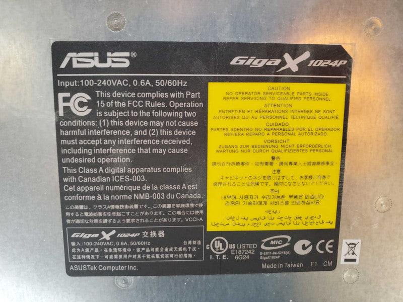 ASUS GigaX 1024P Switch (