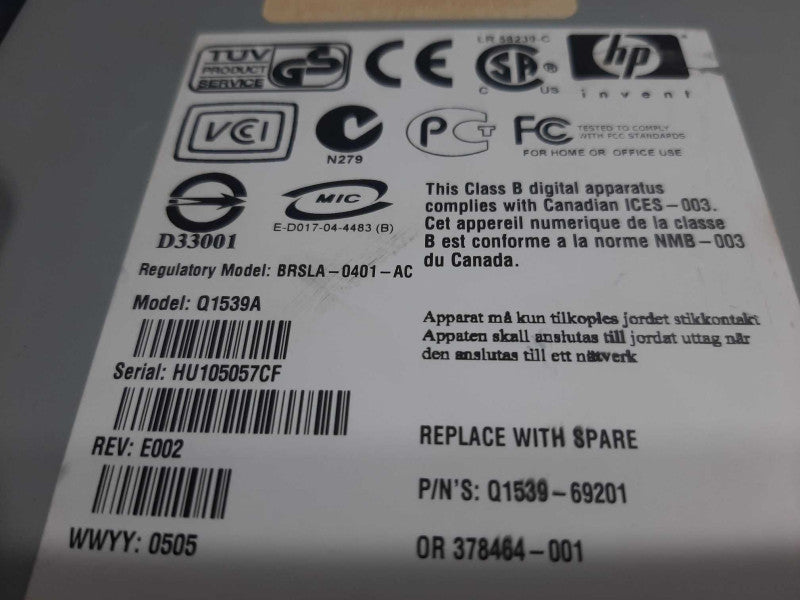 HP ULTRIUM 960 STORAGEWORKS LTO-3 LTO3 Q1539A ~