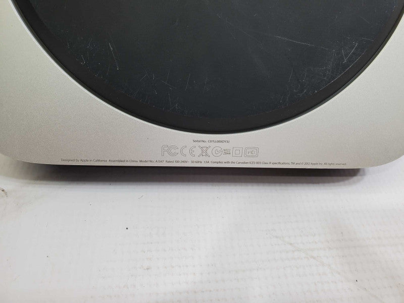 APPLE Mac Mini Late 2012 A1347 No RAM No SSD _ AS_IS )