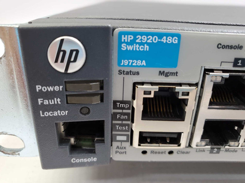 HP 2920-48G J9728A 48-Port Managed Gigabit Switch_ for Parts )