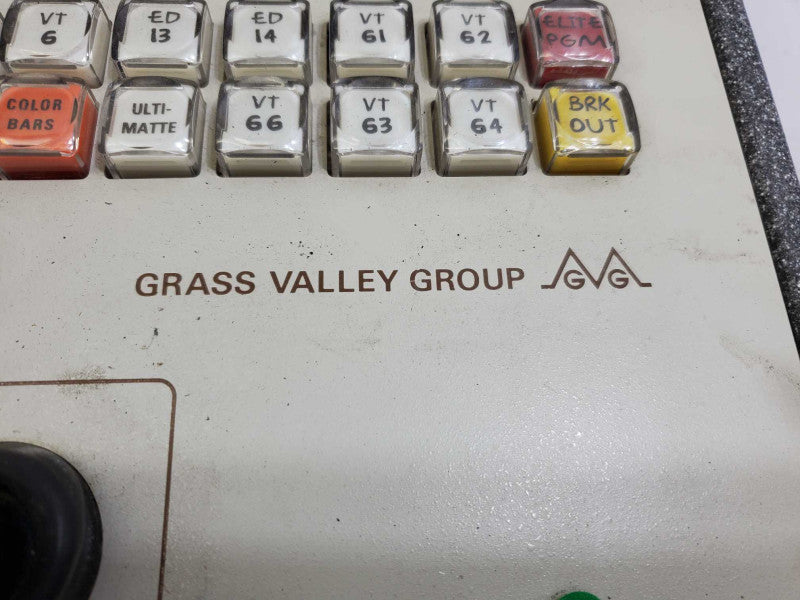Vintage Grass Valley Group Broadcast Switcher Console AS_IS )