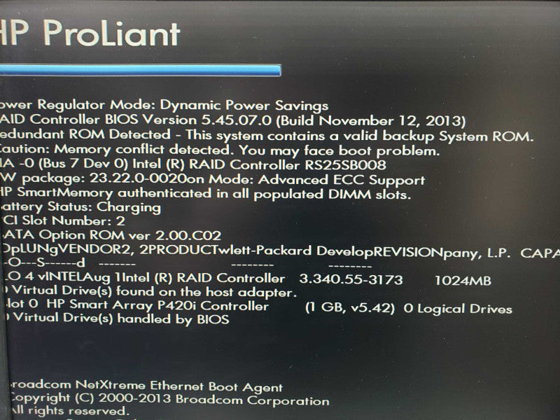 HP ProLiant DL380P G8 2xXeon E5-2640@2.5GHz 192GB ECC DDR3 RAID P420i [