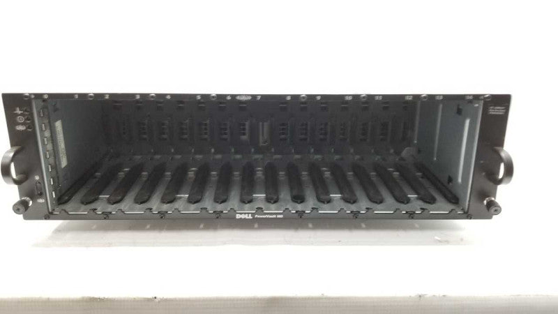 Dell PowerVault MD1000 AMP01 array / 2x PSU / 2x controllers AMP01-SIM  #