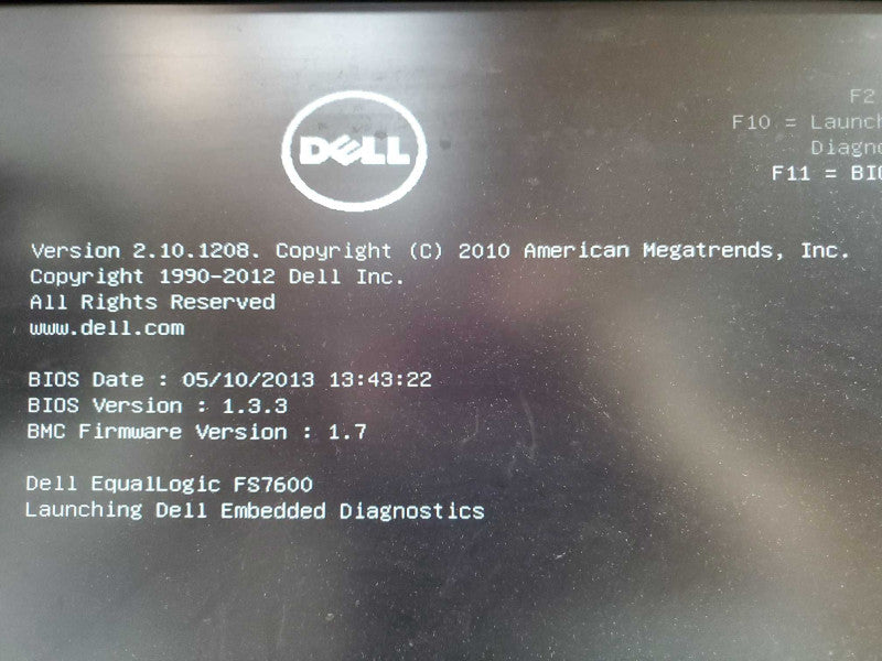 Dell EqualLogic FS7600 w/ 2x Blade Modules (Ea. 2x E5620 2.4GHz 24 GB DDR3) |