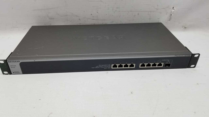 Netgear ProSafe XS708E V2 Plus 10GBASE-T Switch 8 Port 10 Gbps / factory reset #