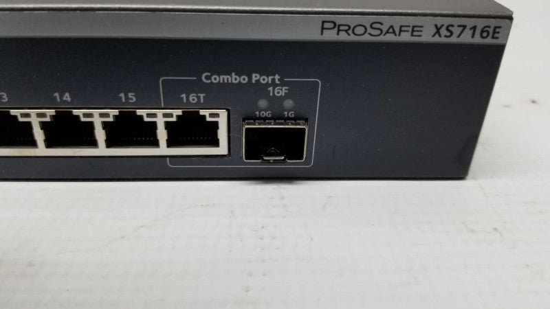 NETGEAR PROSAFE XS716E Network Switches (16-Ports) / Factory Reset #