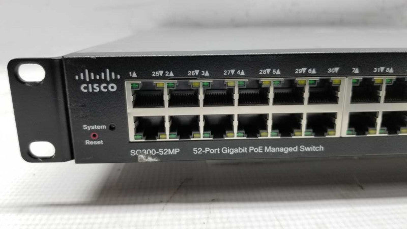 Cisco SG300-52MP 52x port gigabit switch Managed PoE  #