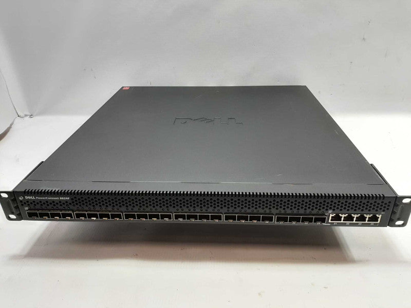 Dell POWERCONNECT 8024F 24-Port 10G SFP+ 4x Combo Ports Layer3 Switch, 2xPSUs ~