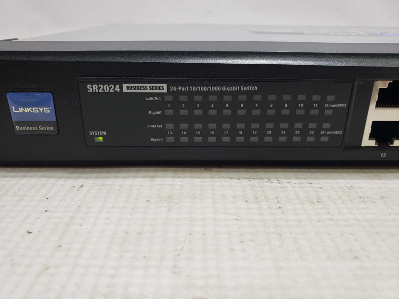 Linksys SR2024 24-Port 10/100/1000 Gigabit Switch [