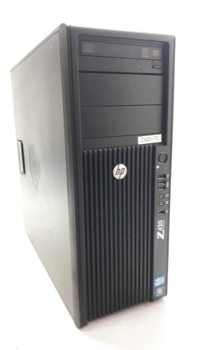 HP Z420 Workstation Xeon E5-1620 3.2GHz 32GB DDR3 No HDD, nVidia K2000 |