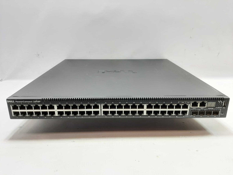 Dell PowerConnect 7048P 48-Port Gigabit POE+ Switch with 10GB SFP+ Ports ~