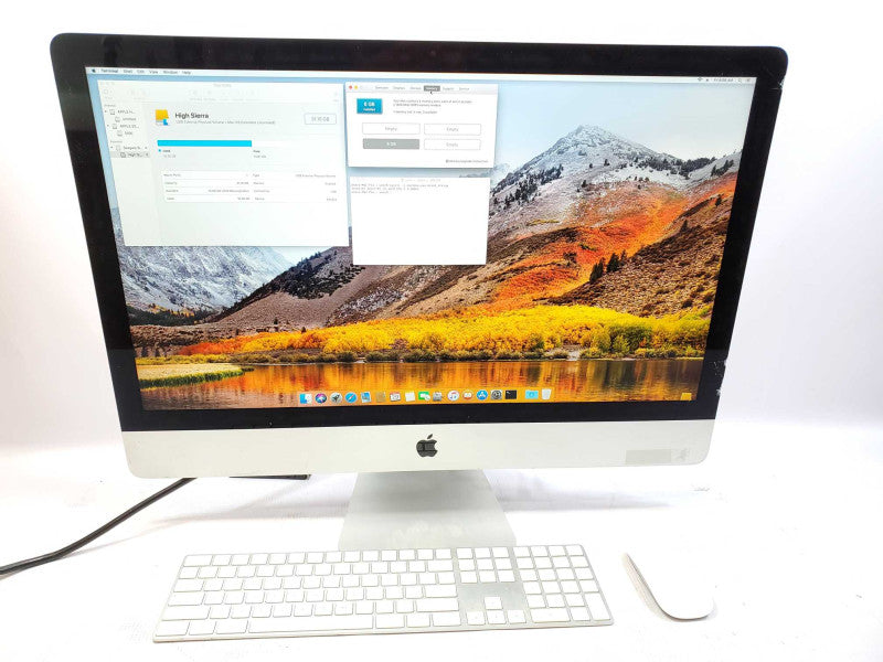 iMac Late 2013 Core i5-4570 @ 3.2 GHz 8GB 1TB HDD 120 SSD w/ Mouse & Keyboard (