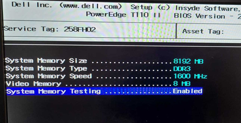 Dell PowerEdge T110 II Xeon E3-1220 V2 3.1GHz 8GB RAM Dell Perc S300 $
