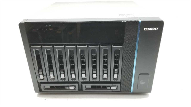 QNAP Raid Expansion Enclosure REXP-1000 Pro / 10x 3.5\\" caddies / see notes #