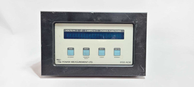 Power Measurement 3720-ACM-MPCC Operator Interface Meter$
