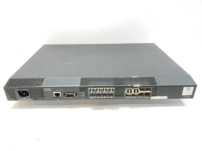 IBM SAN Switch System Storage SAN16B-2 16 active ports - 2005-B16 Incl. 10xSFP (