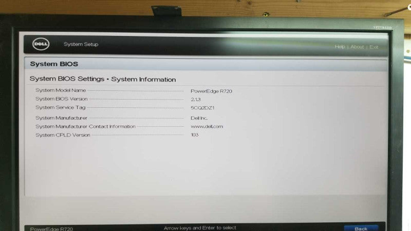 Dell Poweredge R720 2x Xeon E5-2680 @ 2.70ghz / 32gb ram / H710 mini  #