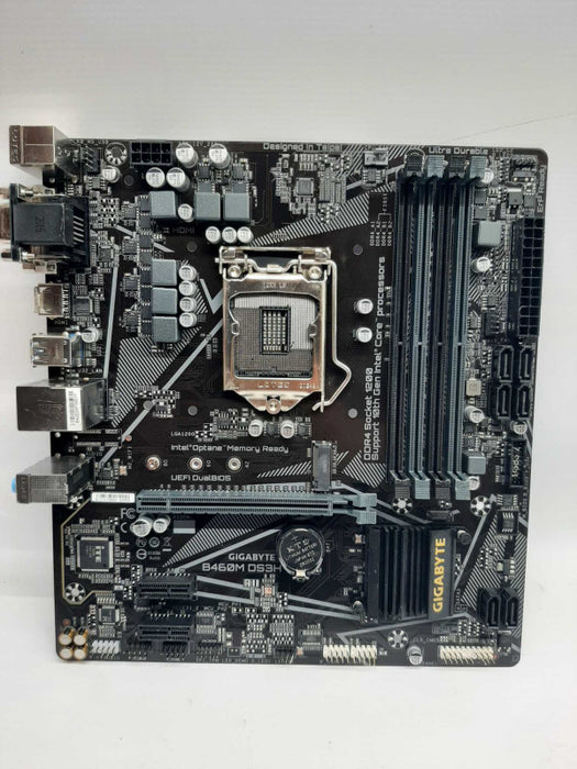 Gigabyte B460M DS3H AC Intel B460 1200 LGA MicroATX M.2 NO I/O AS-IS ~