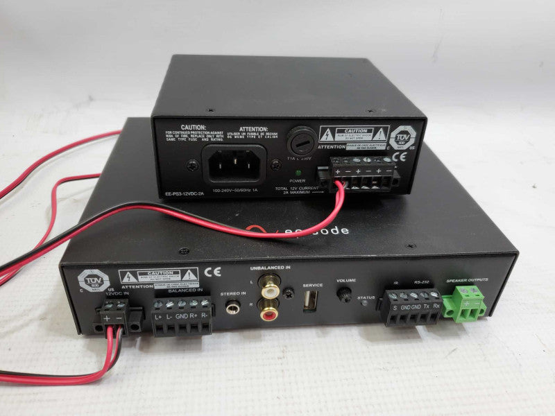 EPISODE EPI-ECA-70VMINI-60W Digital Amplifier w/EE-PS3-12VDC-2A )