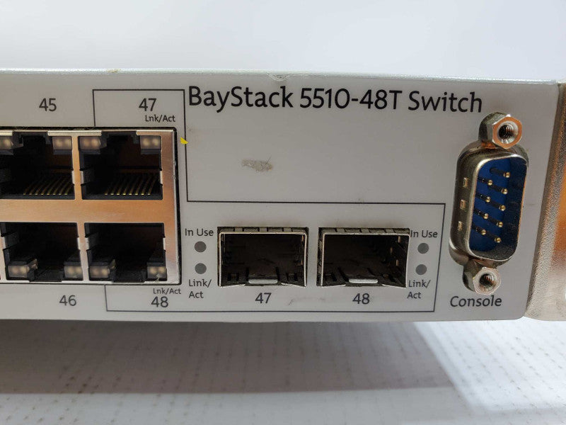 Nortel BayStack 5510-48T Switch (